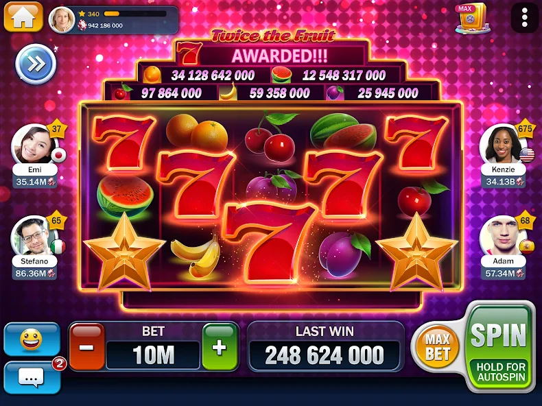 Tela de jogo com ícones de caça-níqueis online e apostas esportivas, simbolizando as regras de jogo da 77000 bet